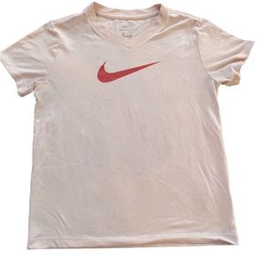 Nike dri-fit size M. Color is pink/peach